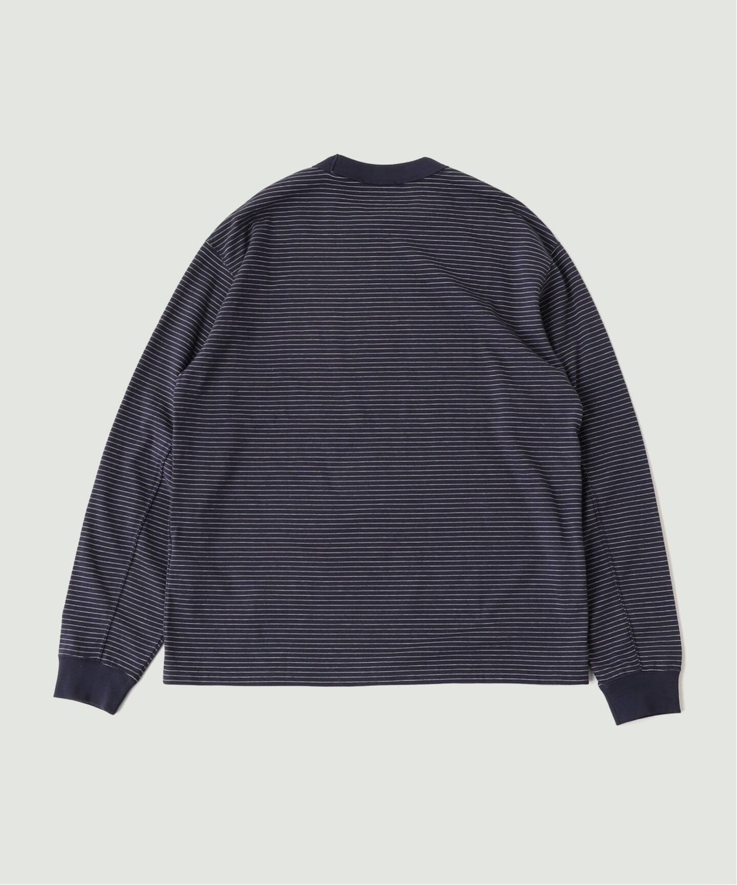ATON（エイトン） SUVIN DOUBLE JERSEY CREWNECK PULLOV（Tシャツ