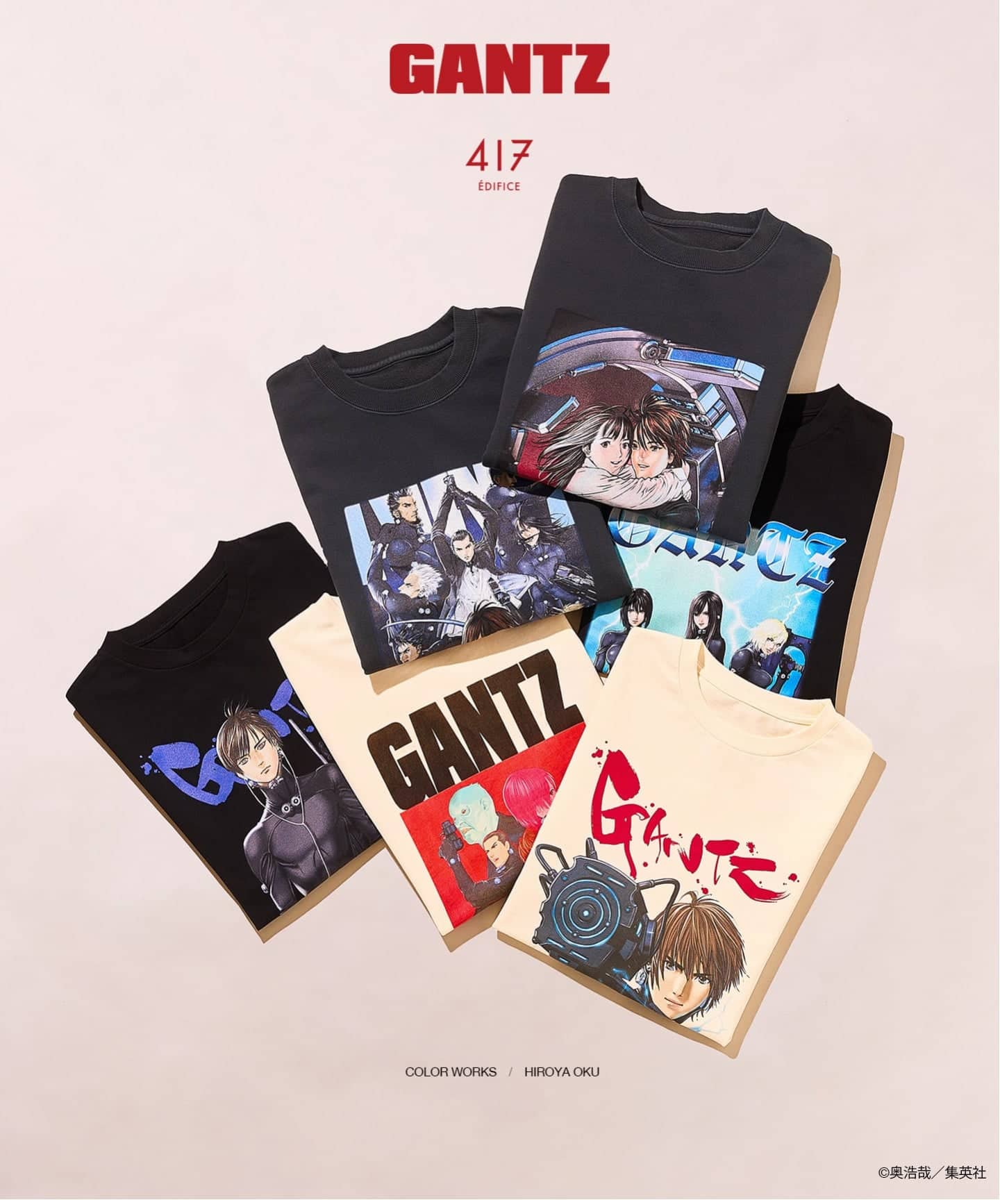 GANTZ / ガンツ 417別注 COLORWORKS スウェット（スウェット）｜417