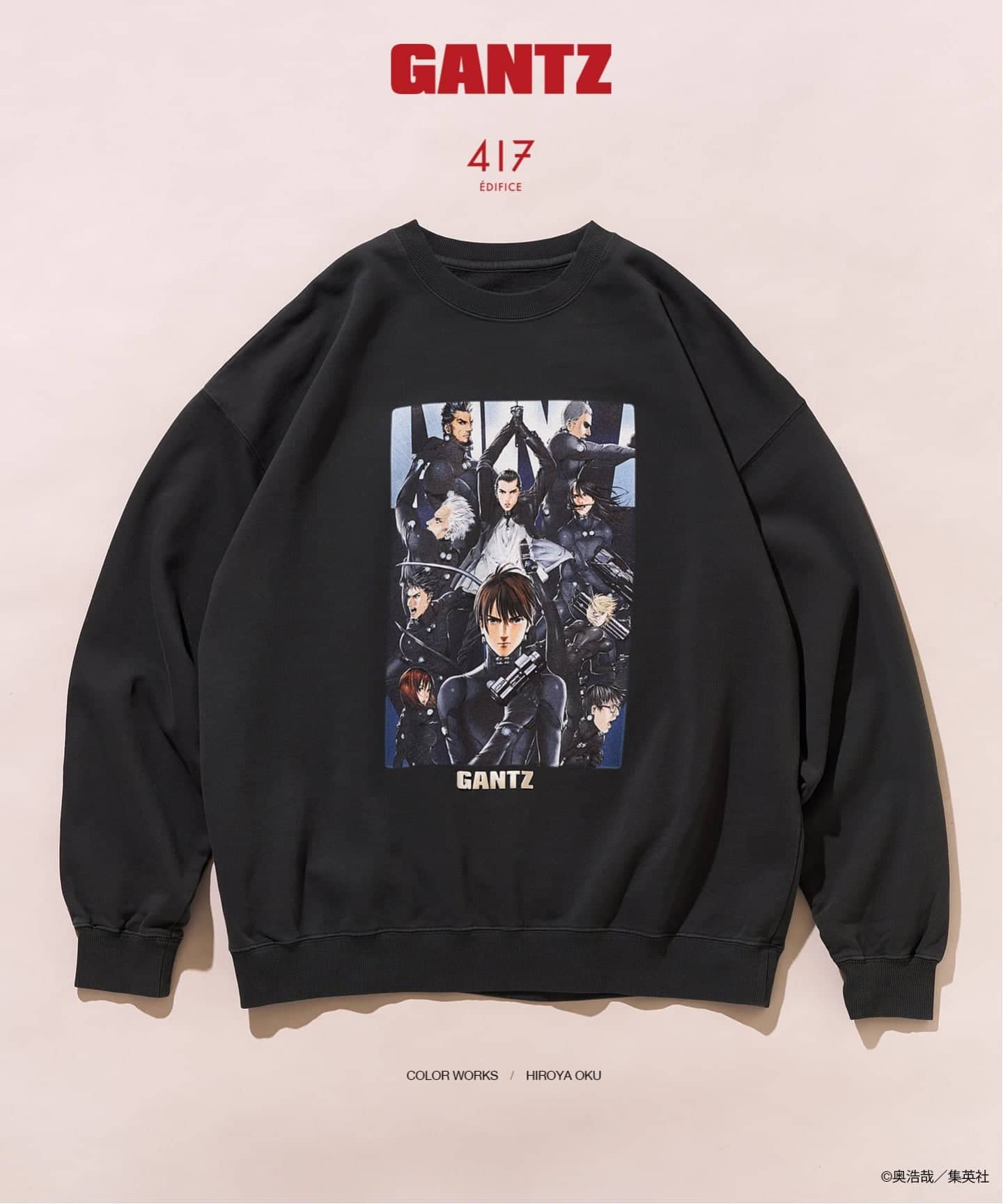 GANTZ / ガンツ 417別注 COLORWORKS スウェット（スウェット）｜417