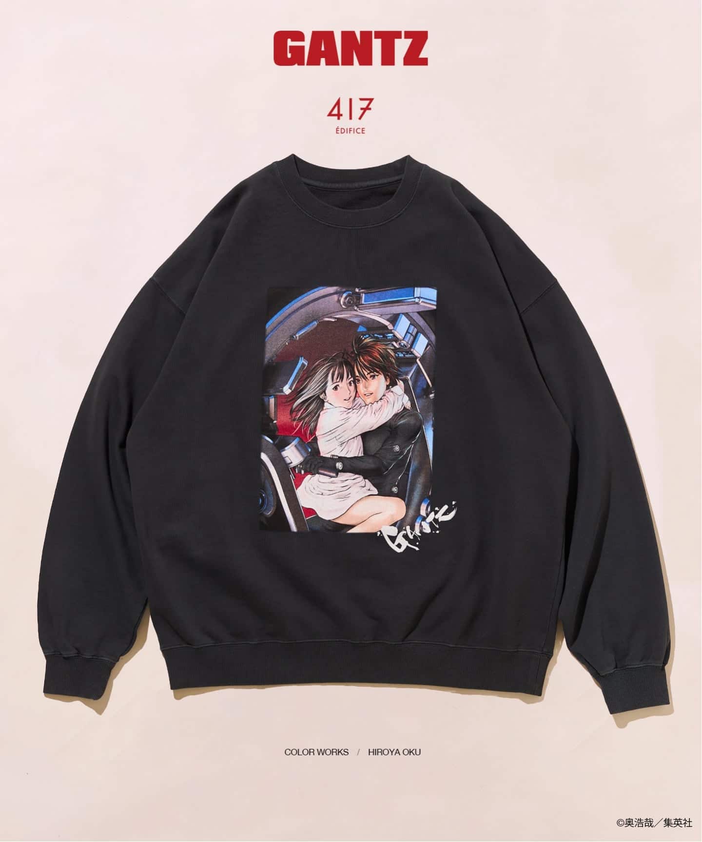 GANTZ / ガンツ 417別注 COLORWORKS スウェット（スウェット）｜417