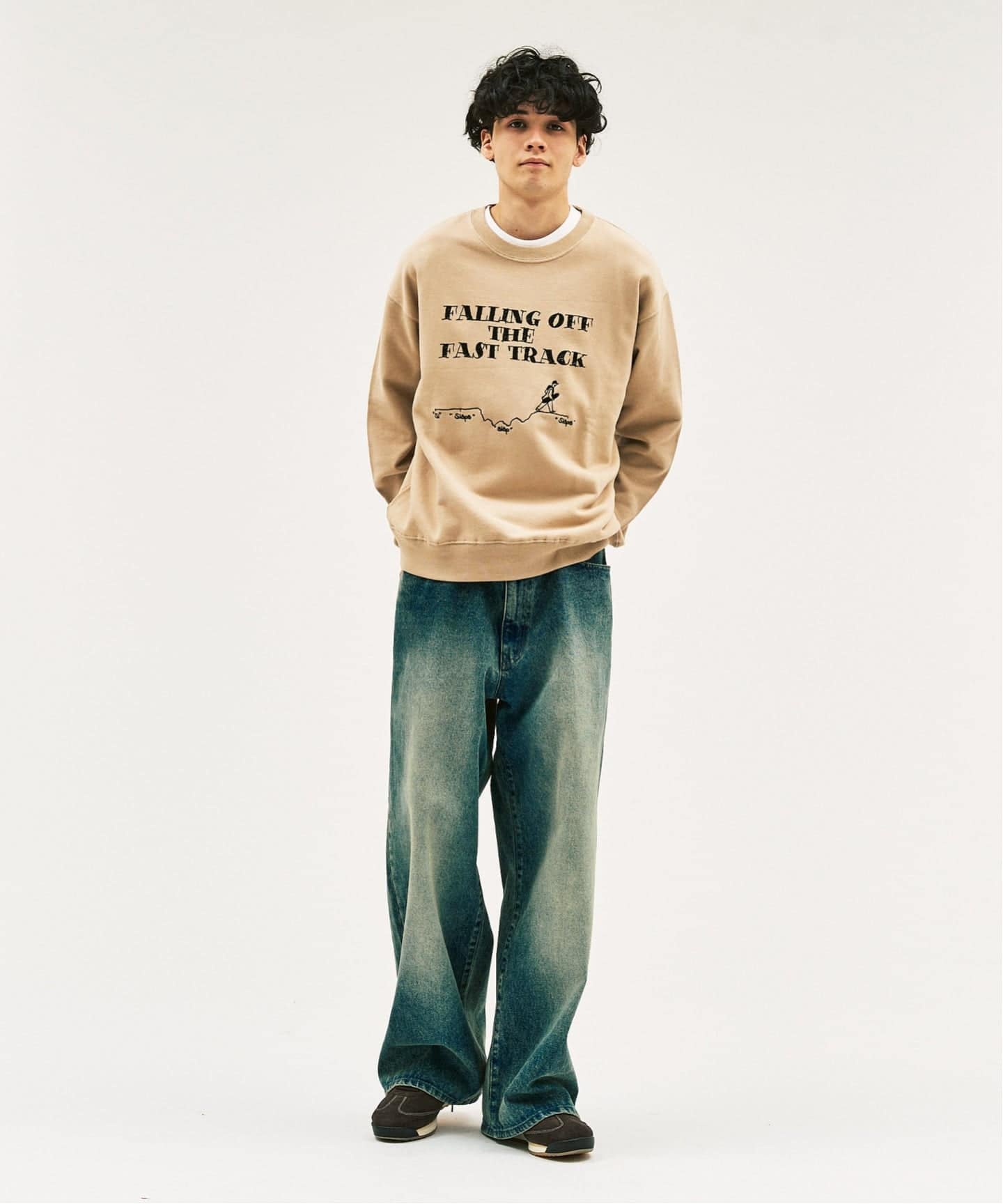 エルテレサ　スウェット SLAPS GRAPHIC SWEAT（スウェット）｜417 EDIFICE（フォーワンセブン
