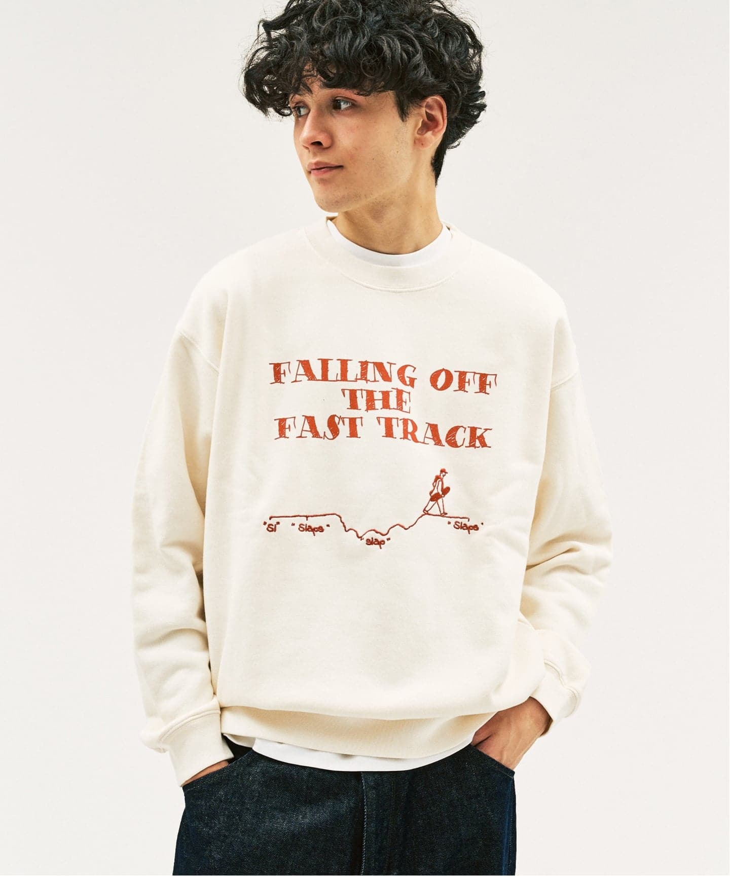 SLAPS GRAPHIC SWEAT（スウェット）｜417 EDIFICE（フォーワンセブン