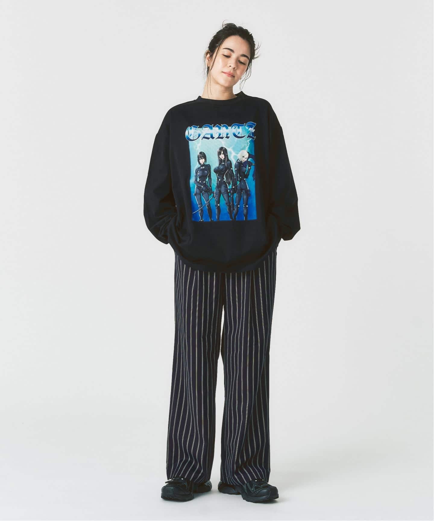 追加》GANTZ / ガンツ 417別注 COLORWORKS L/S Tシャツ（Tシャツ