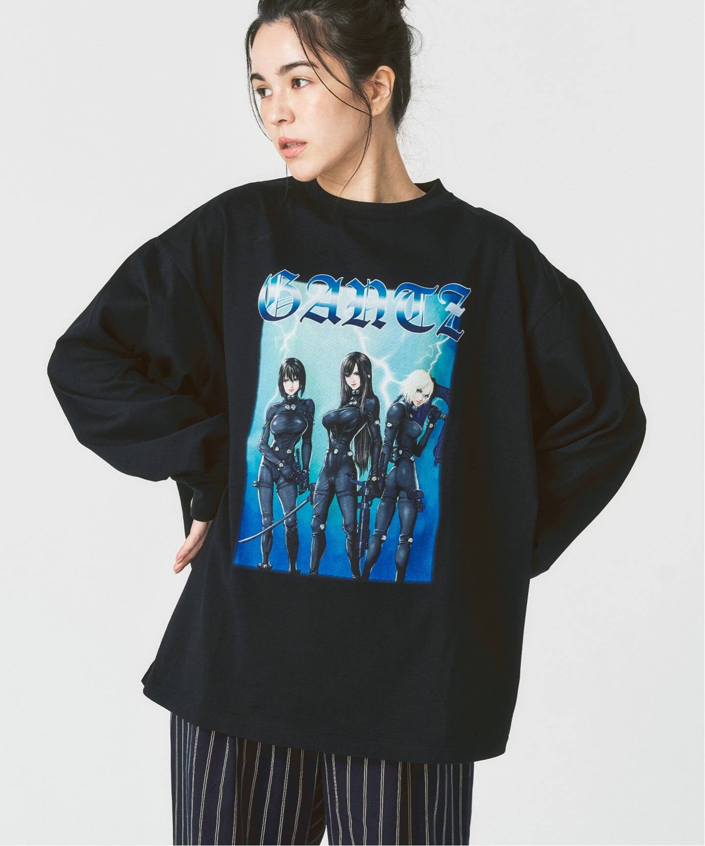 GANTZユニット飾り 追加》GANTZ / ガンツ 417別注 COLORWORKS L/S Tシャツ（Tシャツ