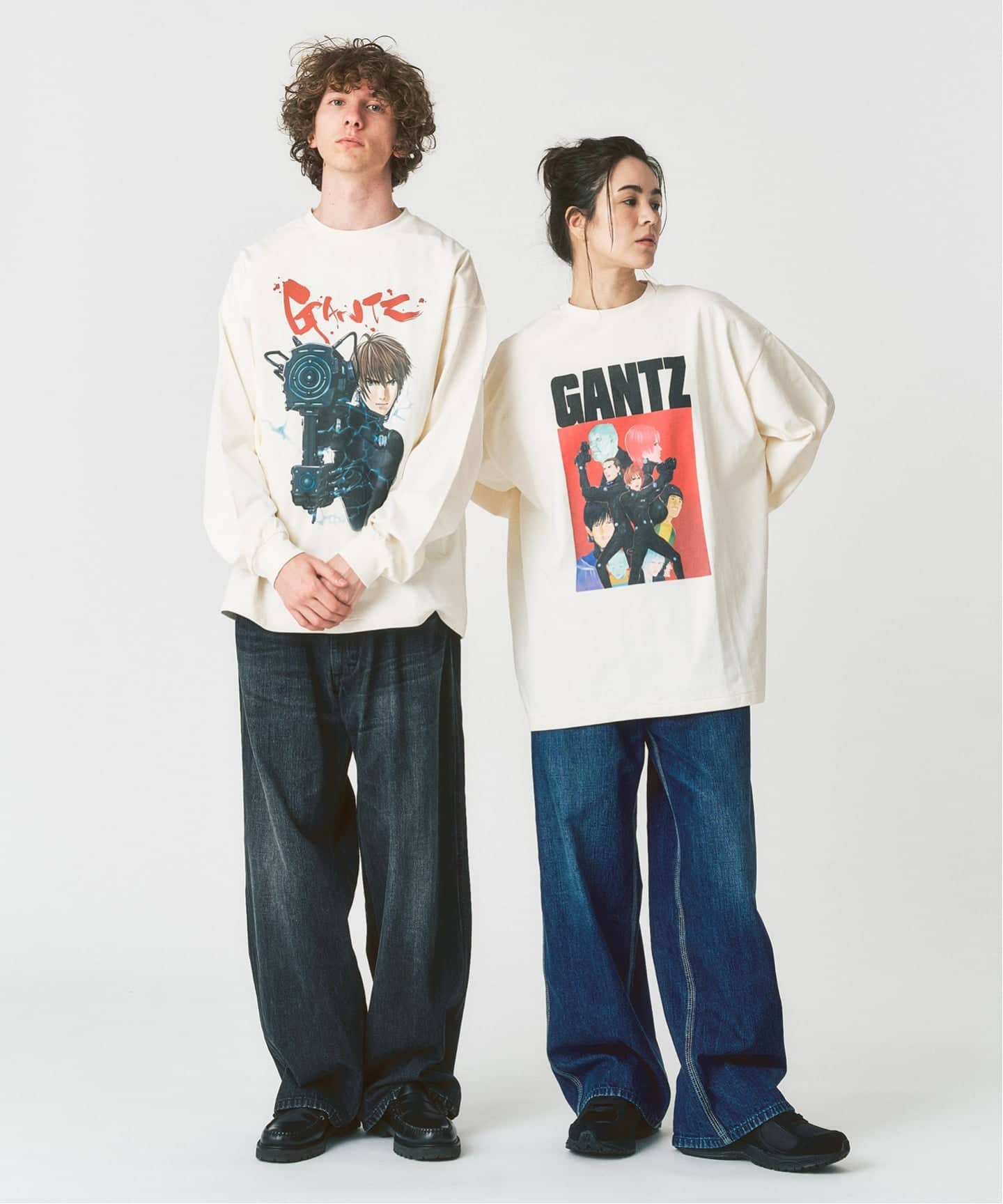追加》GANTZ / ガンツ 417別注 COLORWORKS L/S Tシャツ（Tシャツ