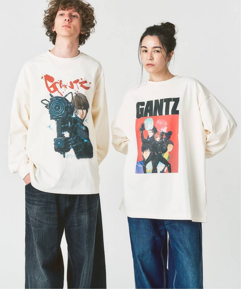 追加》GANTZ / ガンツ 417別注 COLORWORKS L/S Tシャツ（Tシャツ 