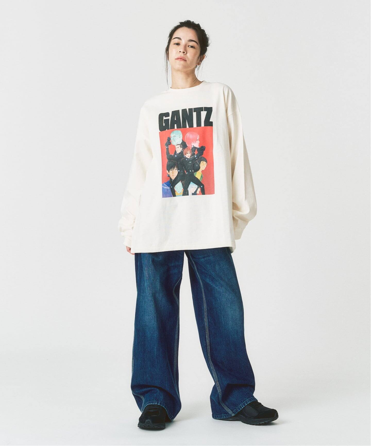 追加》GANTZ / ガンツ 417別注 COLORWORKS L/S Tシャツ（Tシャツ
