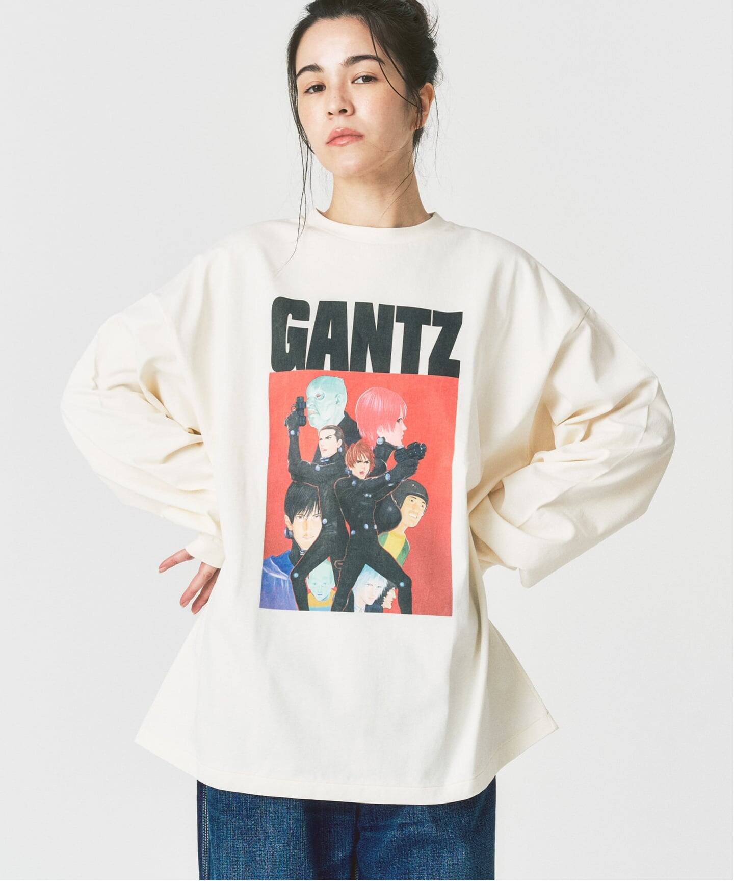 追加》GANTZ / ガンツ 417別注 COLORWORKS L/S Tシャツ（Tシャツ