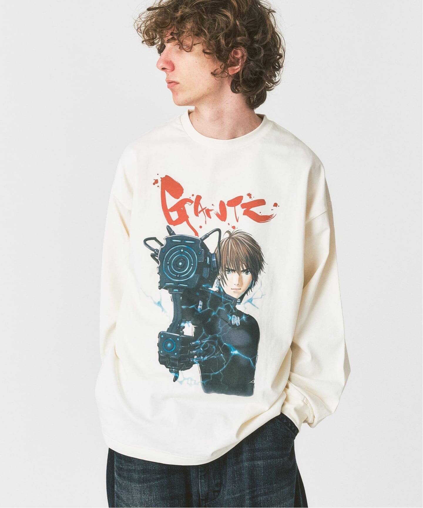 ガンツEDIFICE　コラボ　ロンT 追加》GANTZ / ガンツ 417別注 COLORWORKS L/S Tシャツ（Tシャツ