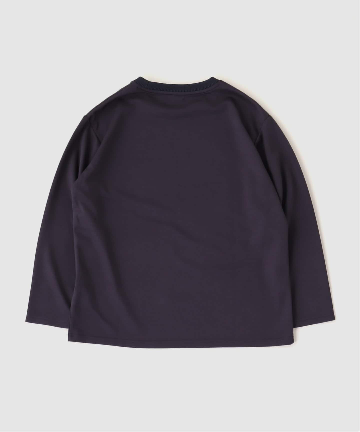 ネックジャガード L/S Tシャツ（Tシャツ／カットソー）｜417 EDIFICE