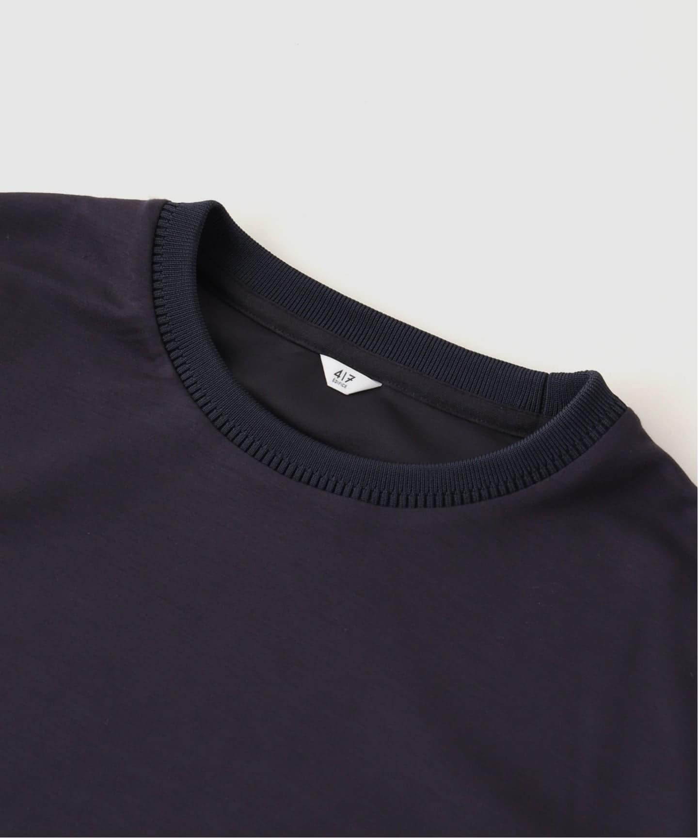 ネックジャガード L/S Tシャツ（Tシャツ／カットソー）｜417 EDIFICE