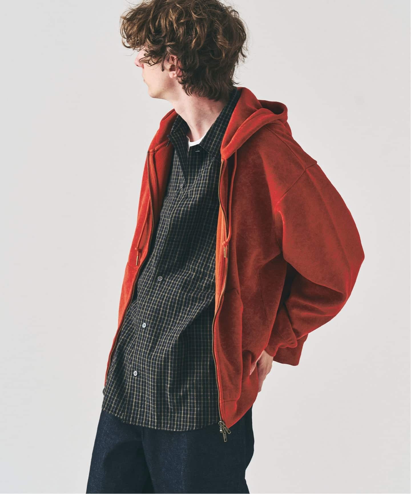 スプレーダンボール ジップパーカー（パーカー）｜417 EDIFICE（フォー