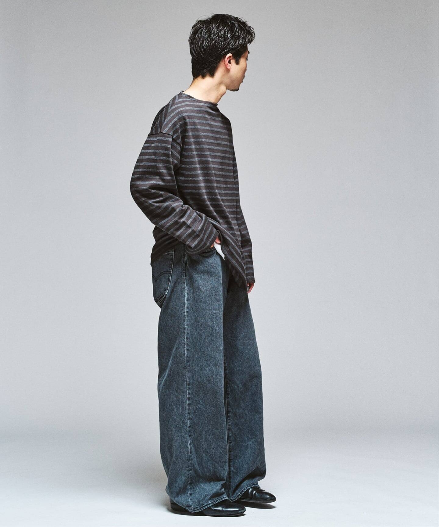 SAINT JAMES for EDIFICE 別注 ウエッソン ルーズ ボーダー（Tシャツ