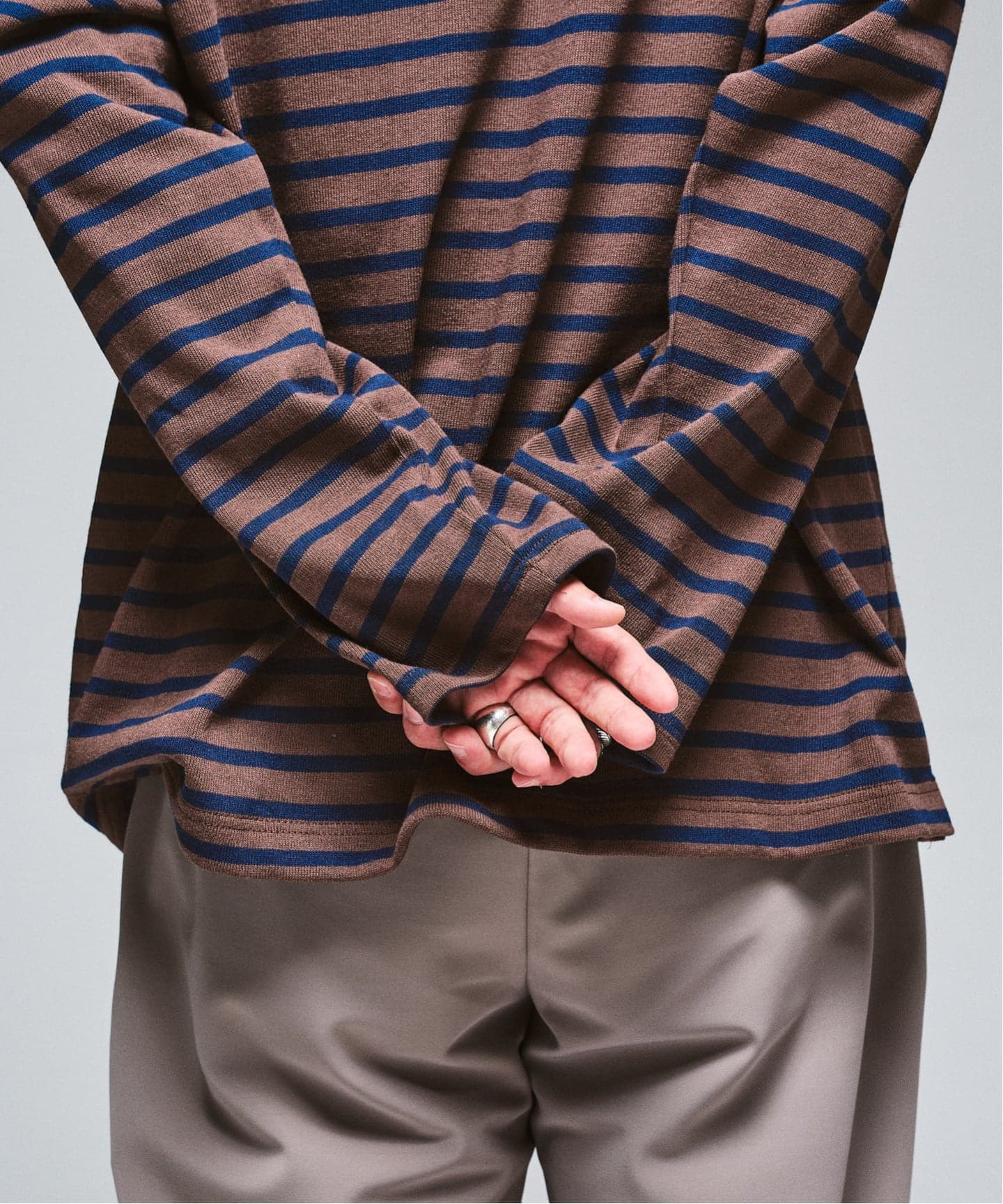 SAINT JAMES EDIFIICE別注 ウエッソン ルーズ 5 フランス製 SAINT JAMES for EDIFICE 別注 ウエッソン ルーズ ボーダー（Tシャツ
