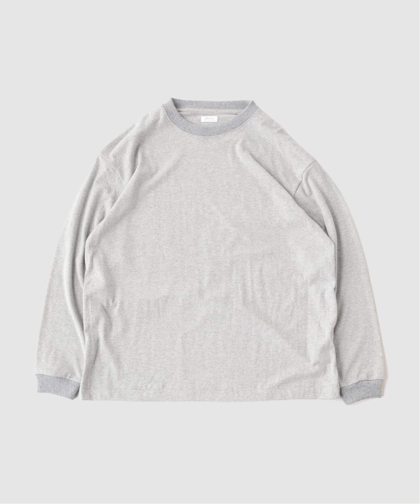 CREPUSCULE / クレプスキュール Border L/S Cutsew（Tシャツ