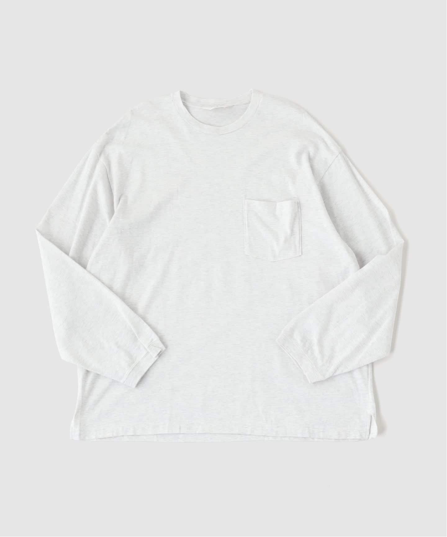 STILL BY HAND / スティルバイハンド】Loose pocket long sleeve（T