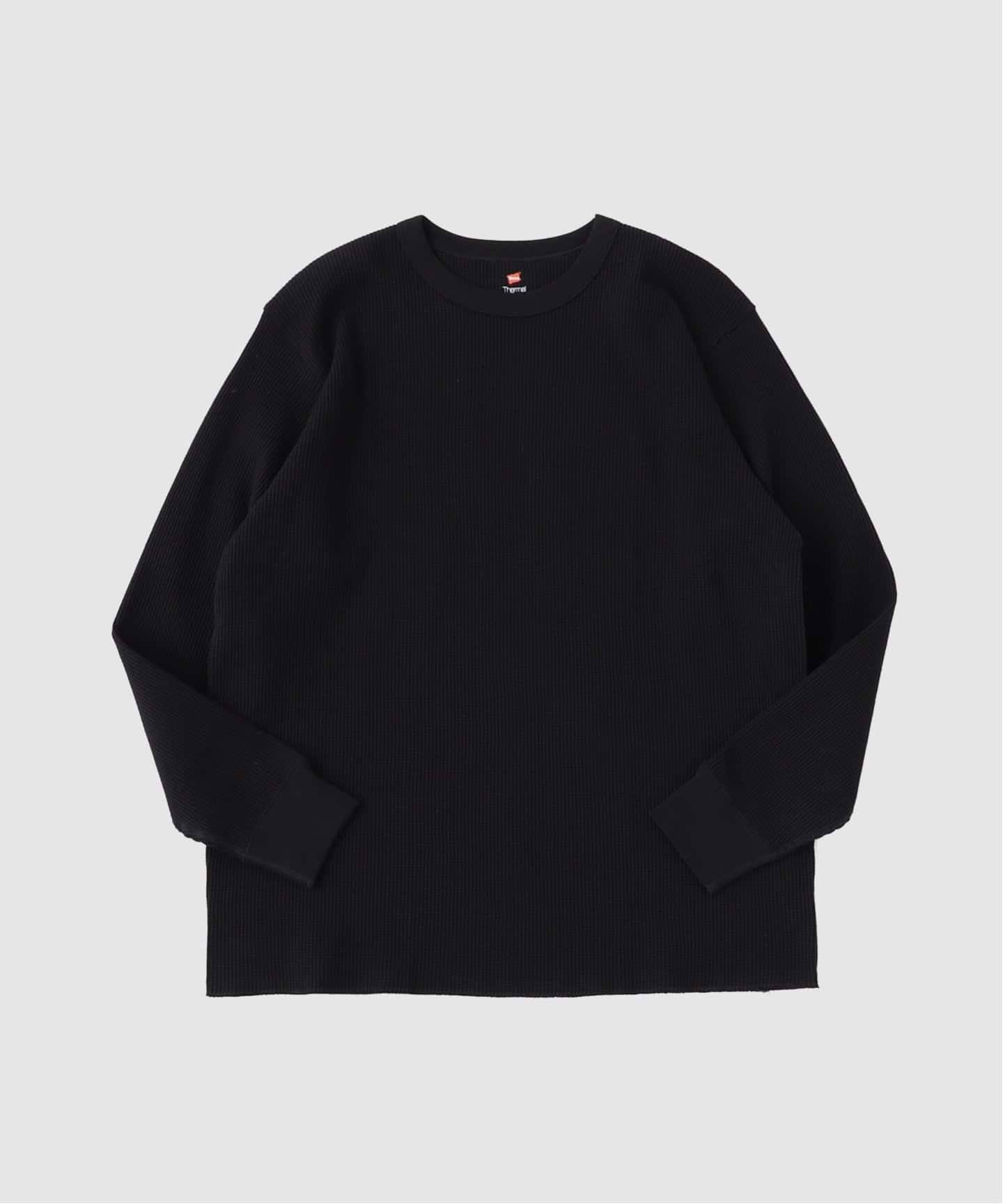 Hanes / ヘインズ Thermal Top クルーネックL/S（Tシャツ／カットソー