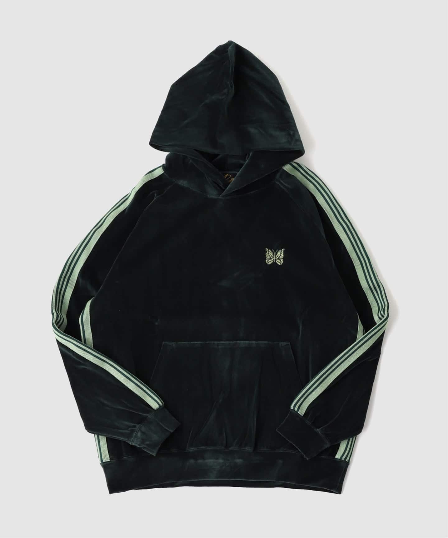NEEDLES / ニードルズ Track Hoody - C/PE Velour（パーカー）｜417