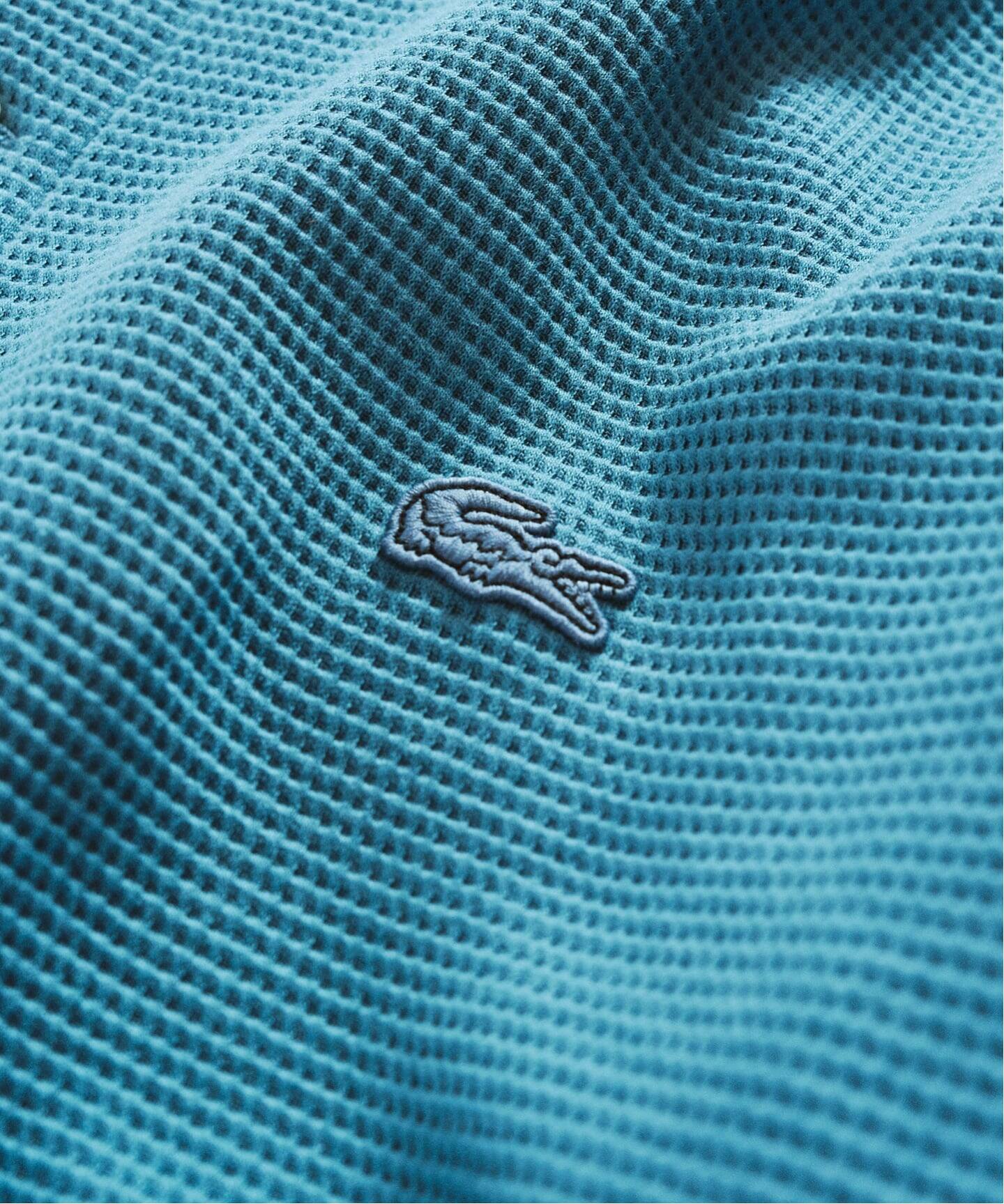 LACOSTE × 417 ヘンリーネック ワッフルTシャツ（Tシャツ／カットソー