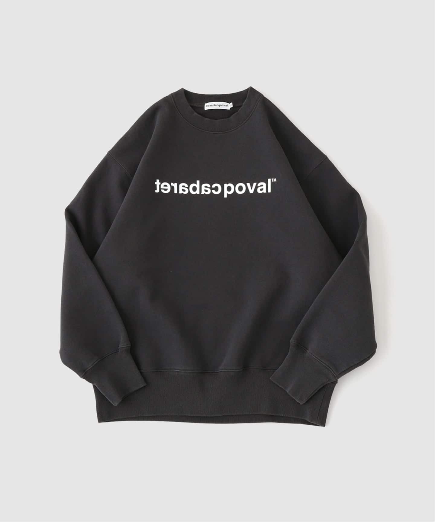 cabaret poval / キャバレーポバール Original Logo Crewneck