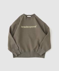 cabaret poval / キャバレーポバール Original Logo Crewneck 
