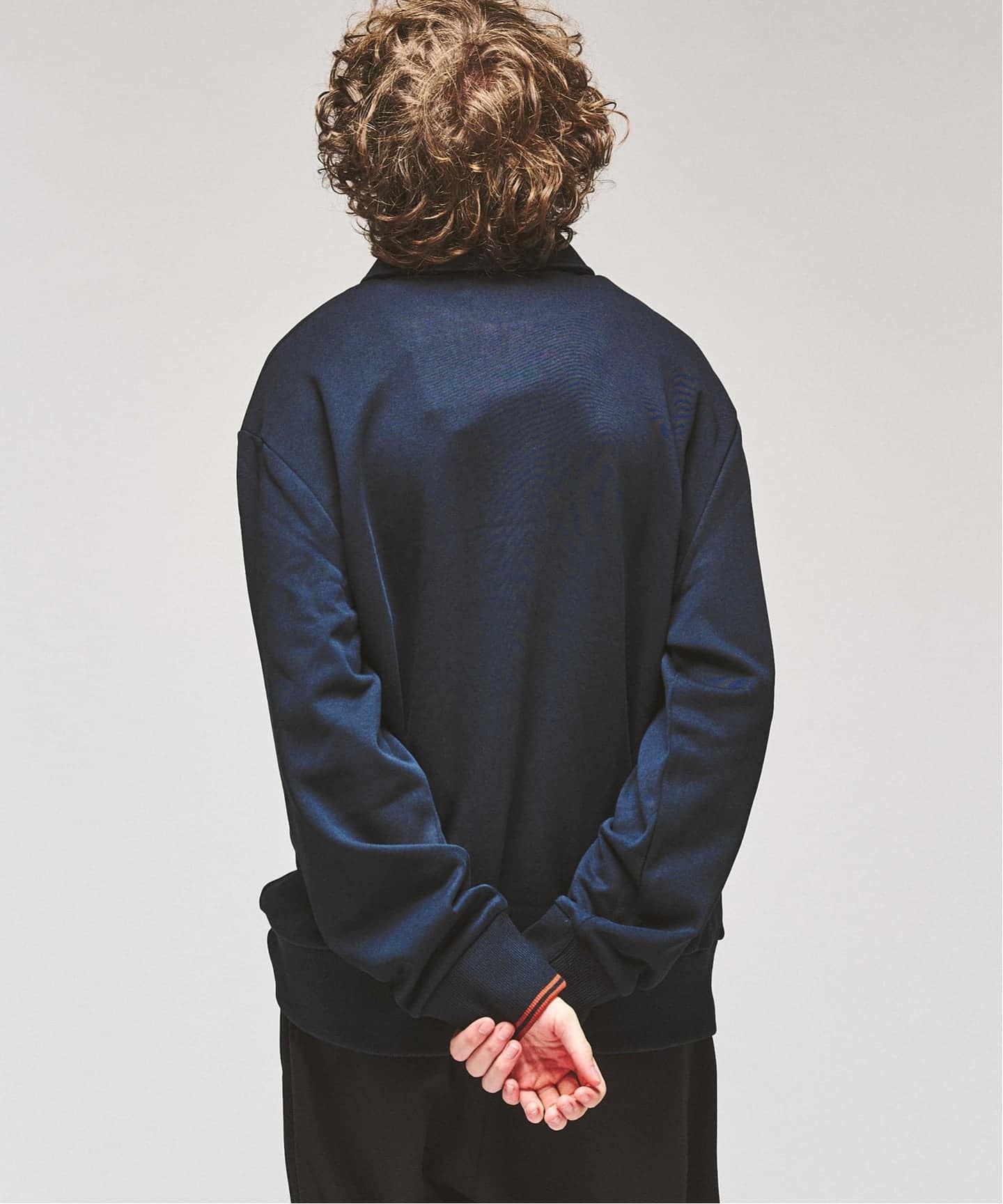 FRED PERRY / フレッドペリー HALF ZIP COLLARED SWEATSHIRT