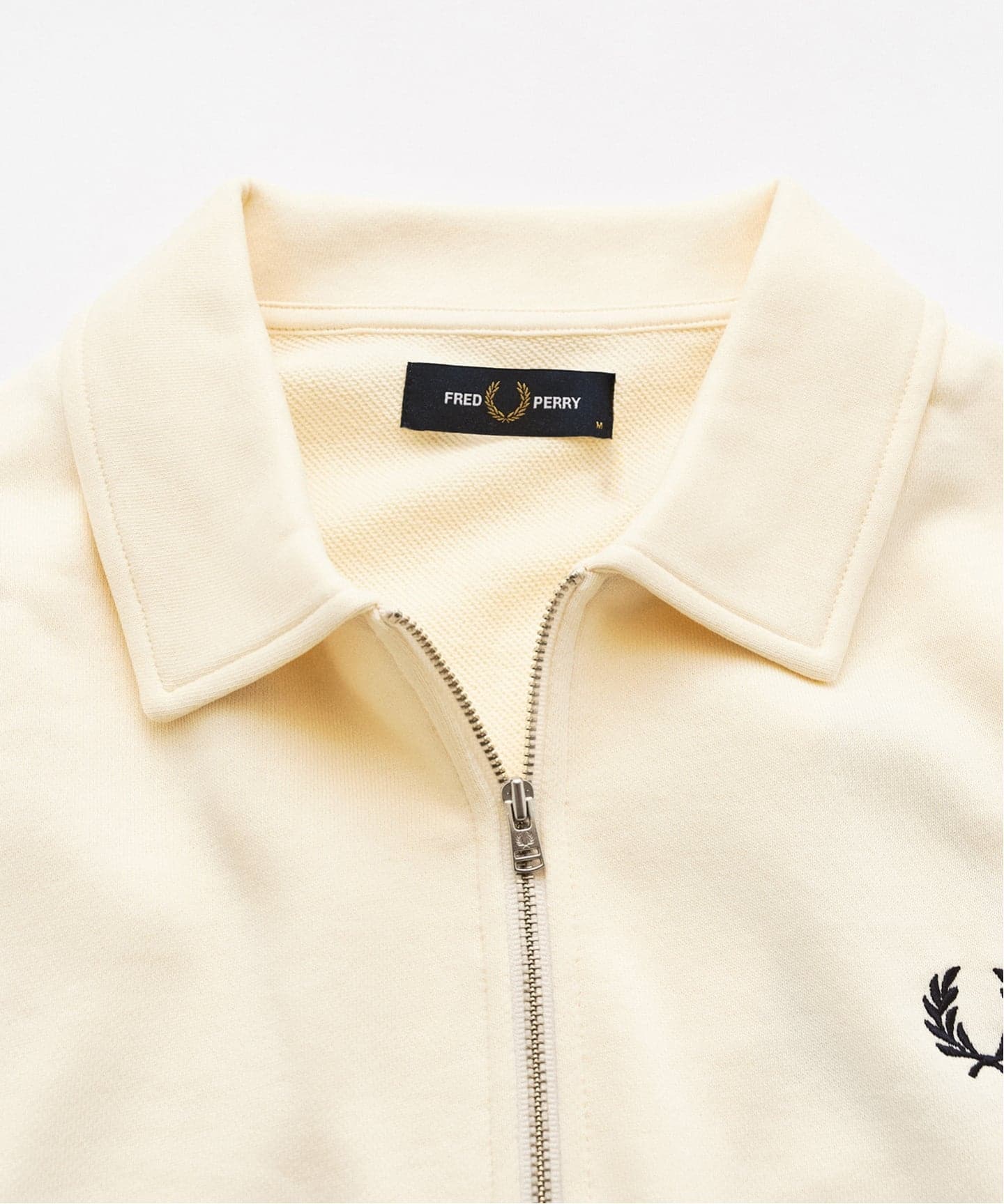 FRED PERRY / フレッドペリー HALF ZIP COLLARED SWEATSHIRT