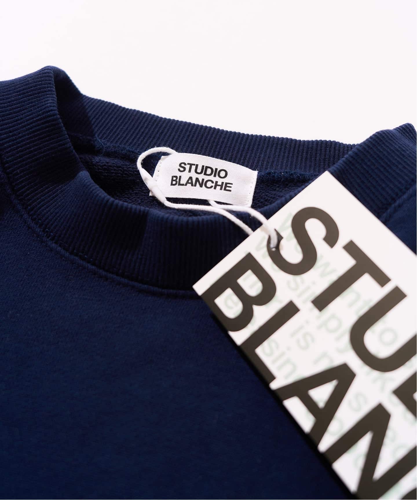 STUDIO BLANCHE / スタジオブランシェ stone vio wash スウェット