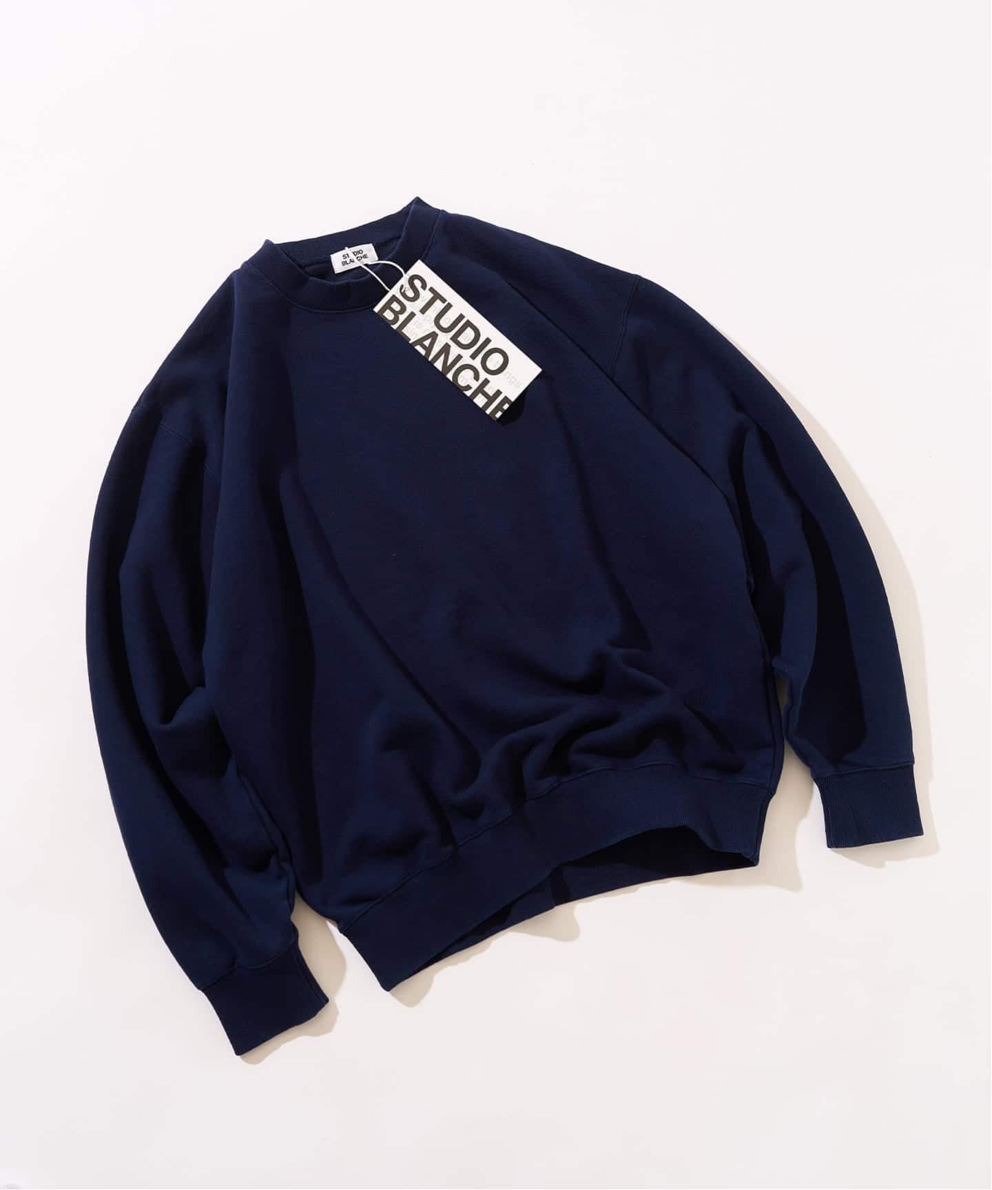 STUDIO BLANCHE / スタジオブランシェ stone vio wash スウェット