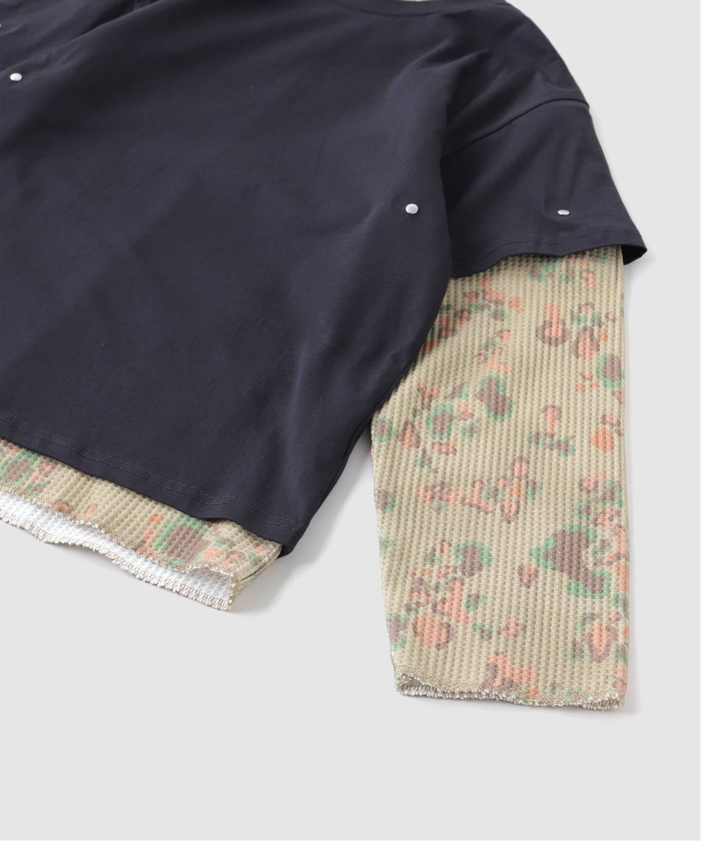 トップス FAF (FAKE AS FLOWERS) DOUBLE SLEEVE TEE FAF (FAKE AS FLOWERS) / フェイク アズ フラワーズ DOUBLE SLEEVE TEE