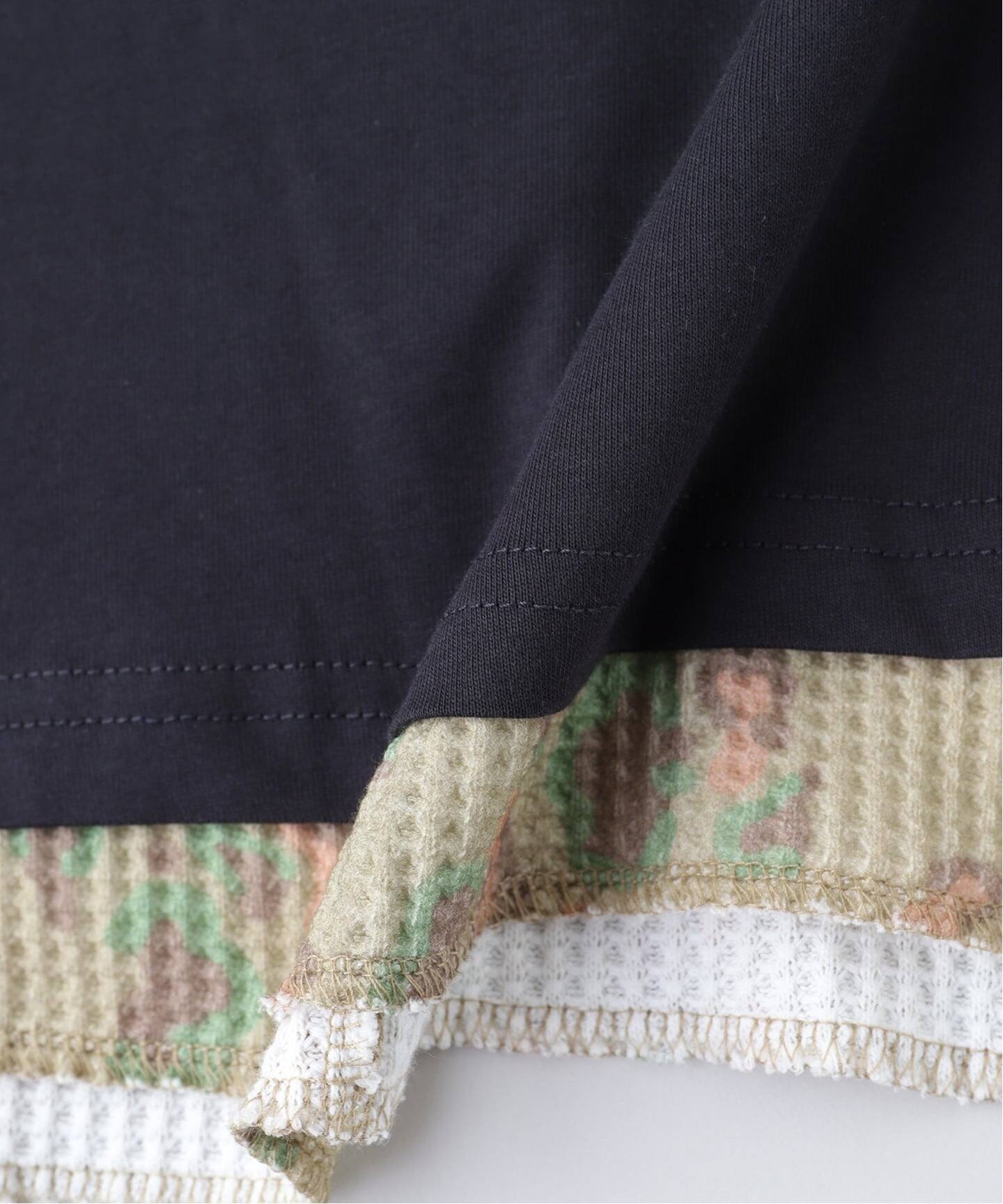 FAF (FAKE AS FLOWERS) / フェイク アズ フラワーズ DOUBLE SLEEVE TEE