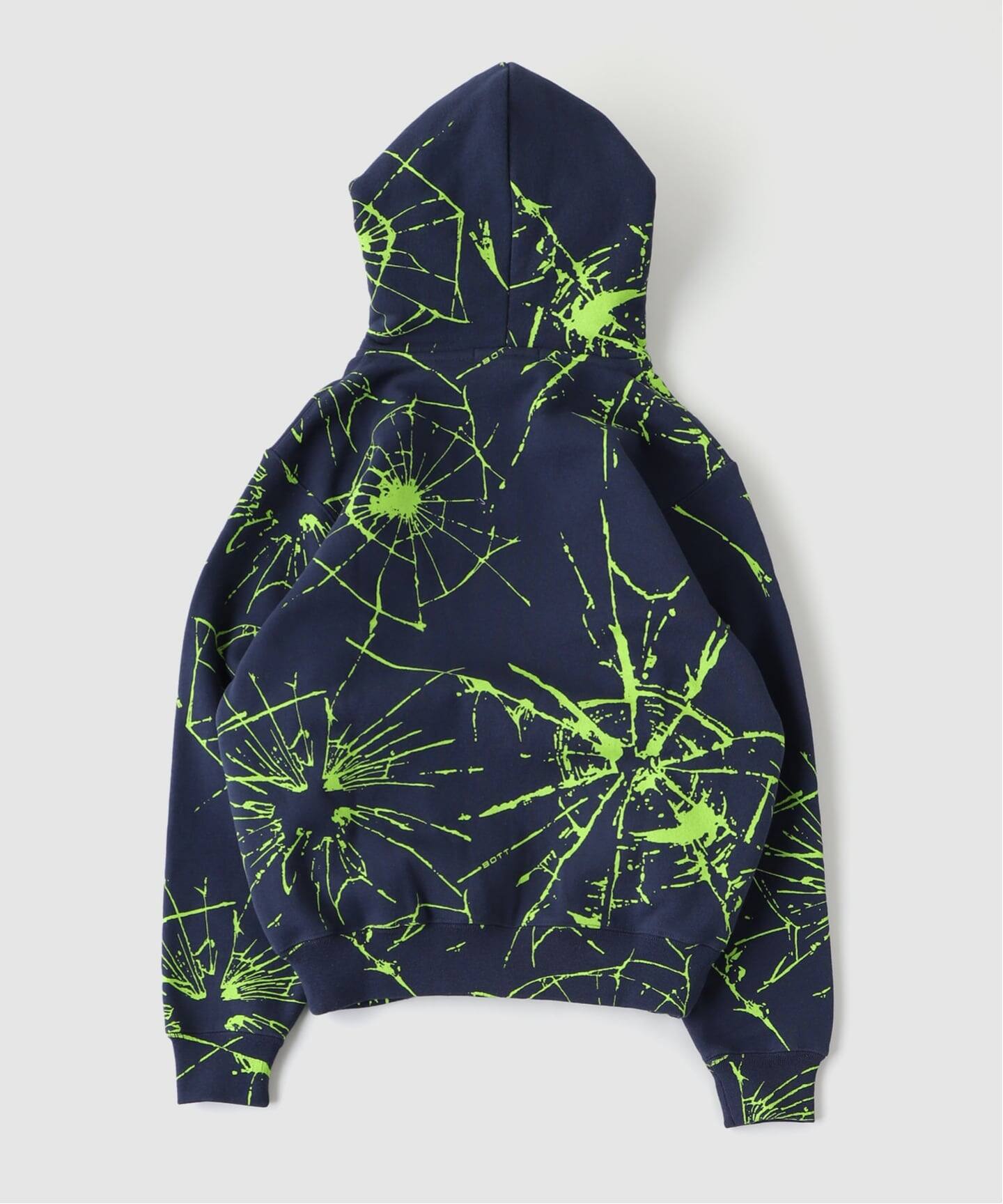 BOTT パーカー BoTT / ボット SHATTERED ZIP HOODIE（パーカー）｜PULP（パルプ）の