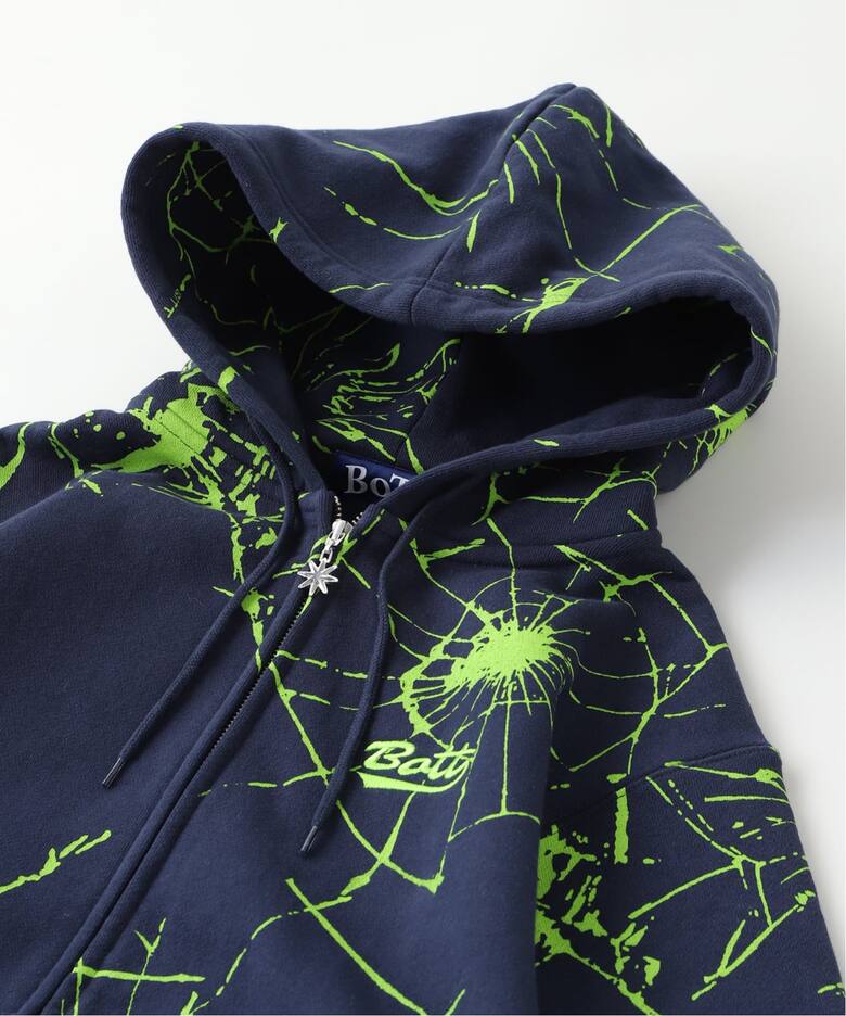BoTT / ボット SHATTERED ZIP HOODIE（パーカー）｜PULP（パルプ）の 