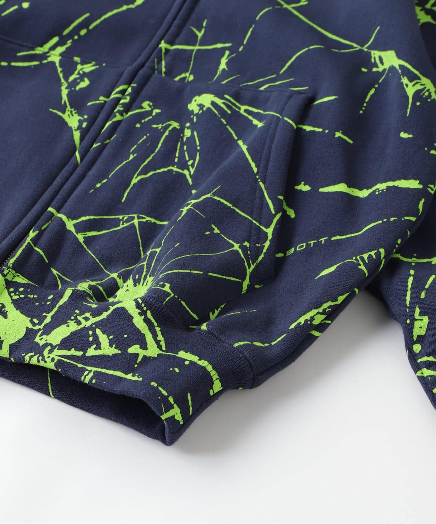 BoTT / ボット SHATTERED ZIP HOODIE（パーカー）｜PULP（パルプ）の
