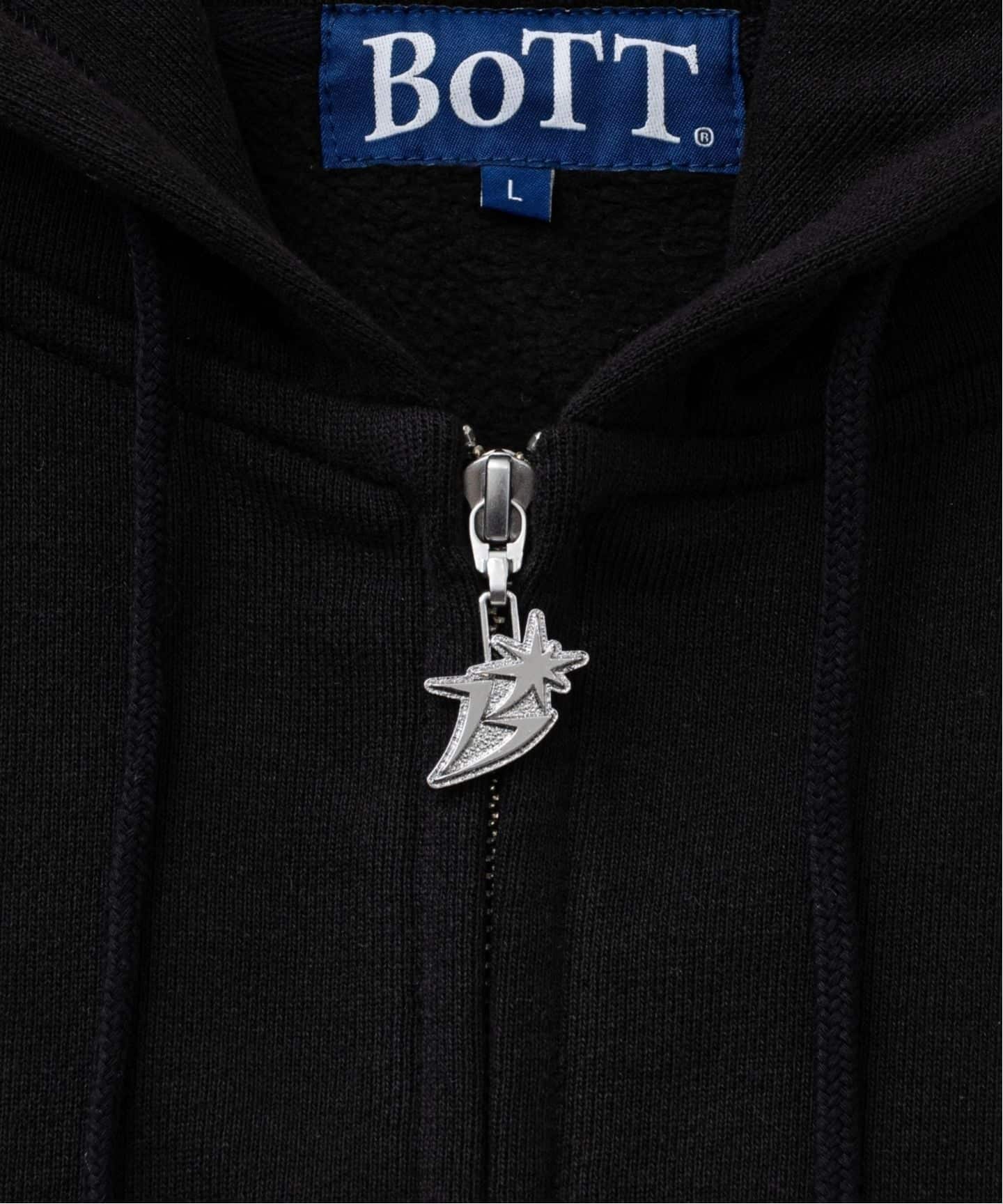 BoTT / ボット B LOGO ZIP HOODIE（パーカー）｜PULP（パルプ）の通販