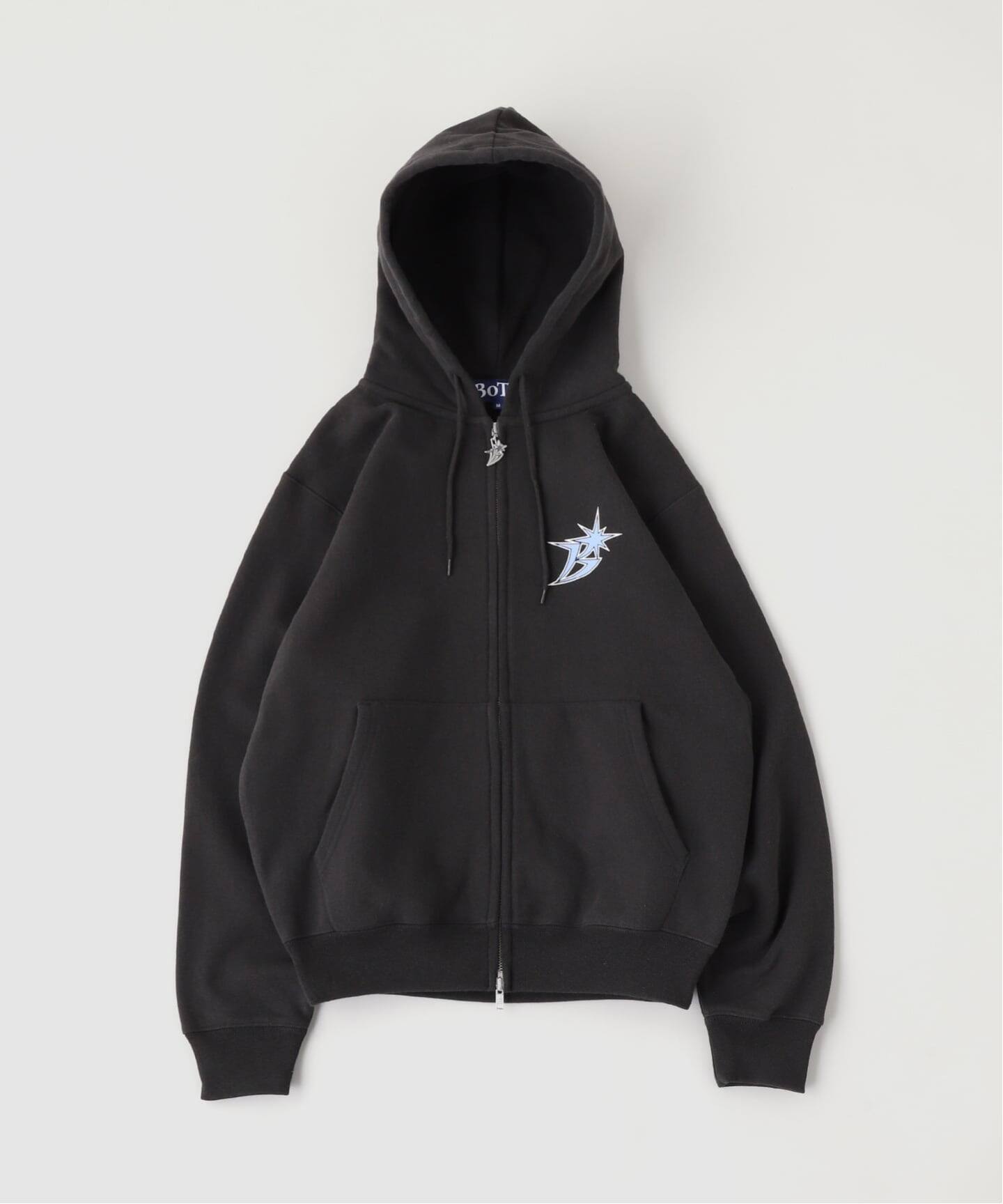 BoTT / ボット B LOGO ZIP HOODIE（パーカー）｜PULP（パルプ）の通販