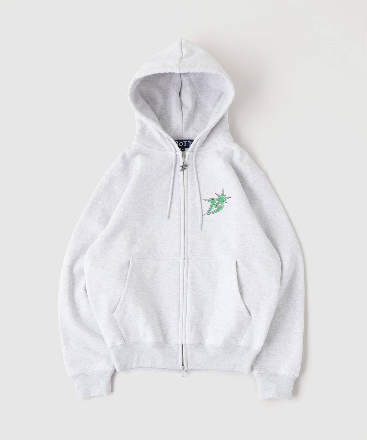 BoTT / ボット B LOGO ZIP HOODIE（パーカー）｜PULP（パルプ）の通販