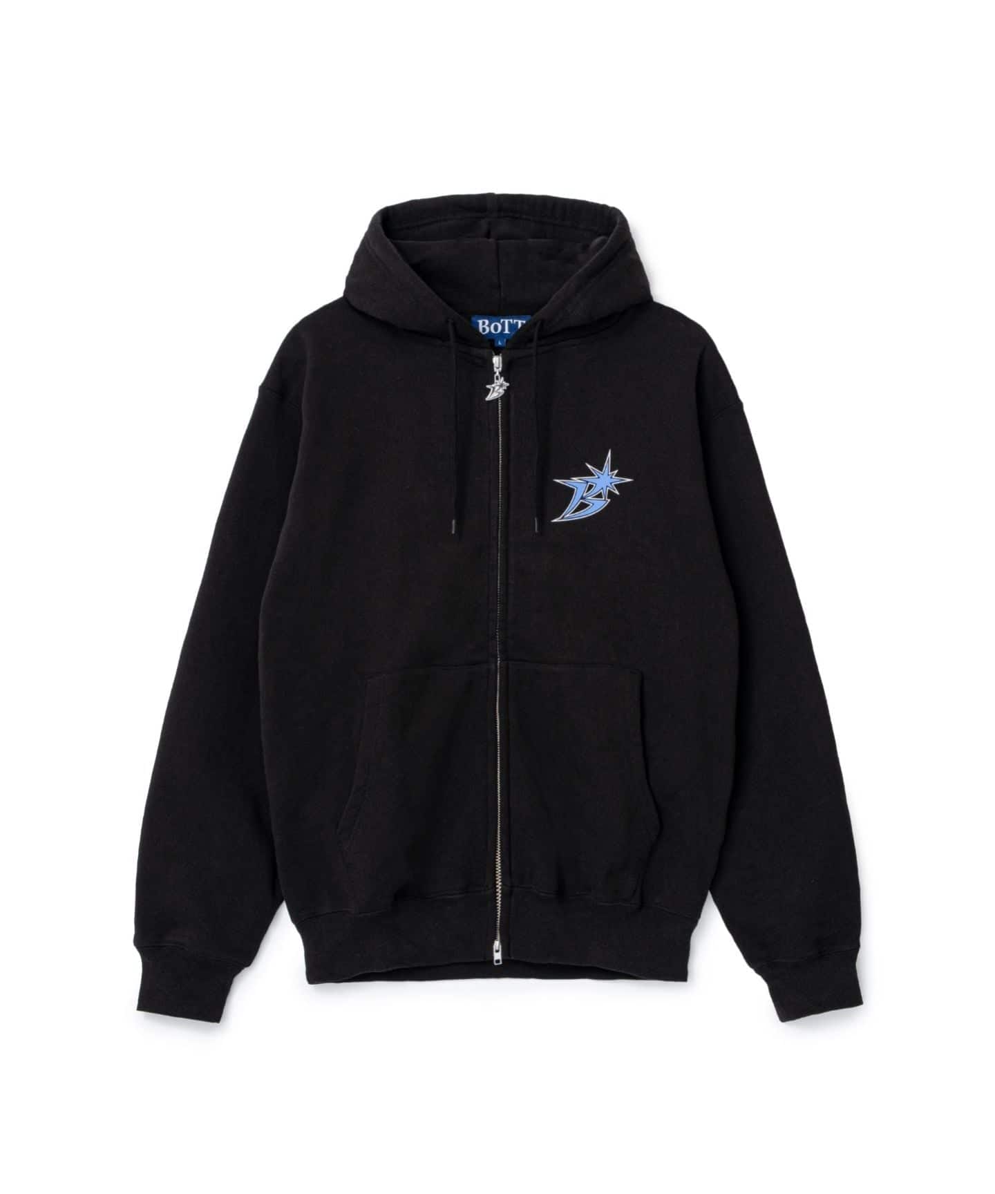 BoTT / ボット B LOGO ZIP HOODIE（パーカー）｜PULP（パルプ）の通販
