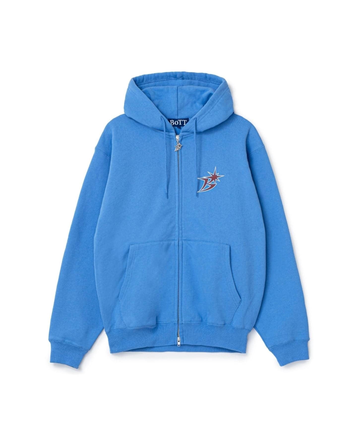 BoTT / ボット B LOGO ZIP HOODIE（パーカー）｜PULP（パルプ）の通販