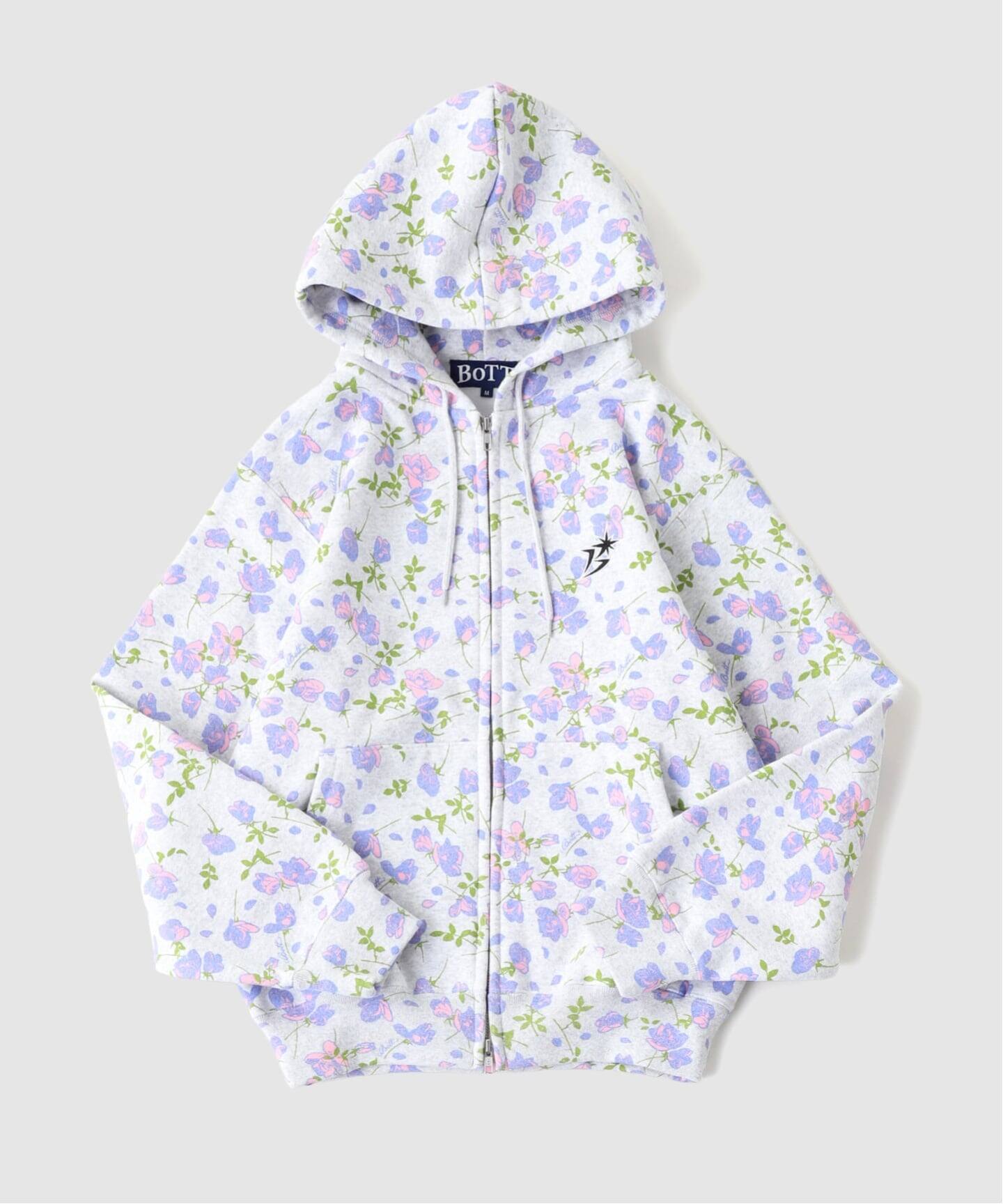 BoTT / ボット FLOWER ZIP HOODIE（パーカー）｜PULP（パルプ）の通販
