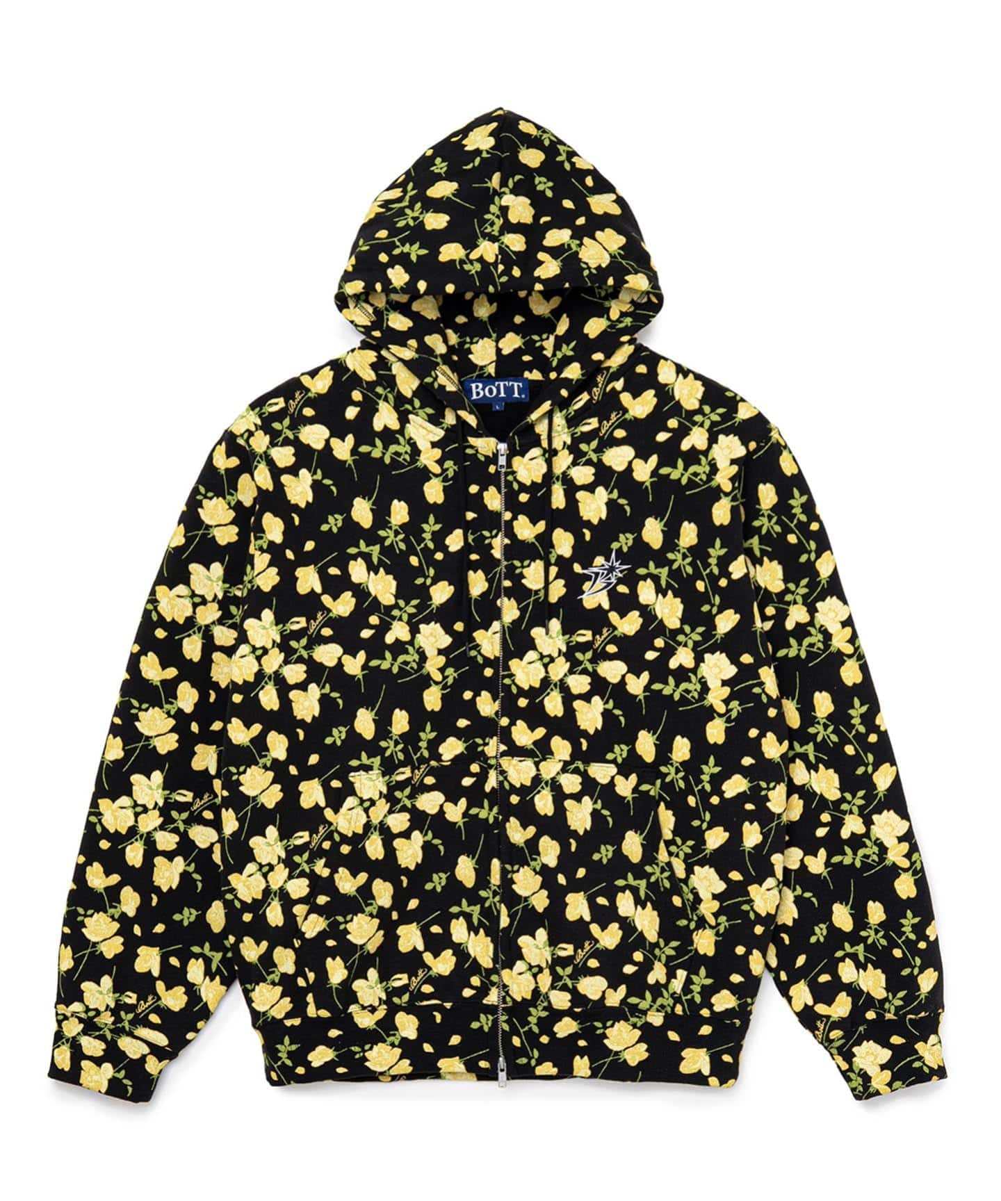 BoTT / ボット FLOWER ZIP HOODIE（パーカー）｜PULP（パルプ）の通販
