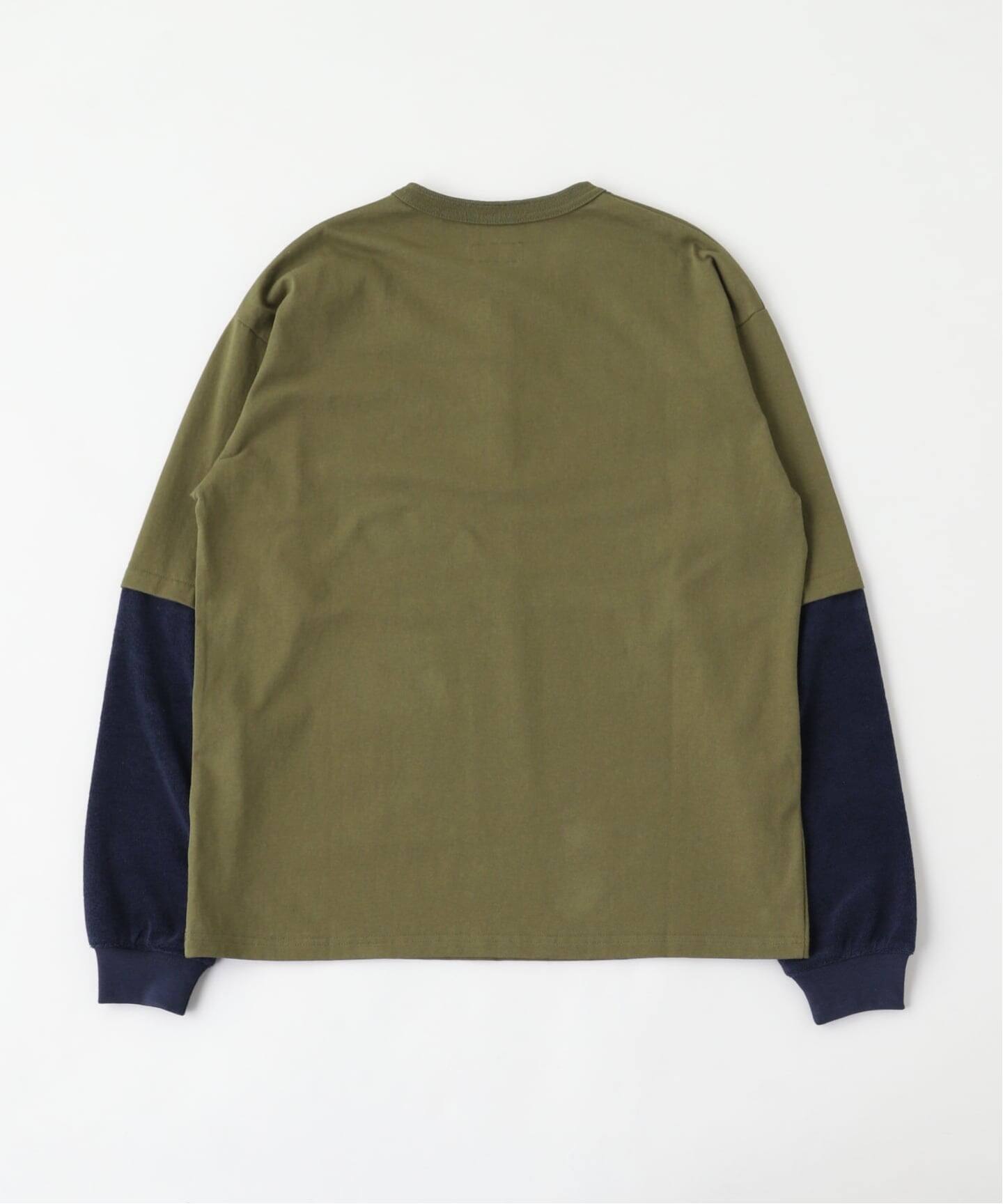 SOL soonerorlater / スーナーオアレイター FAKE LAYERED TEE（Tシャツ
