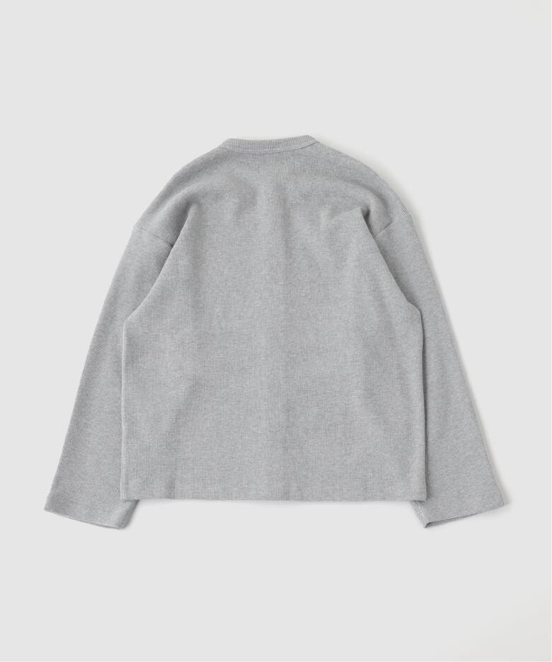 SOL soonerorlater / スーナーオアレイター WAFFLE CREWNECK CARDIGAN 