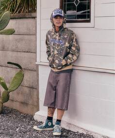 WOKE EDGE / ウォークエッジ DIAMOND LOGO ZIP HOODIE（パーカー 