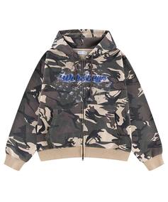 WOKE EDGE / ウォークエッジ DIAMOND LOGO ZIP HOODIE（パーカー 