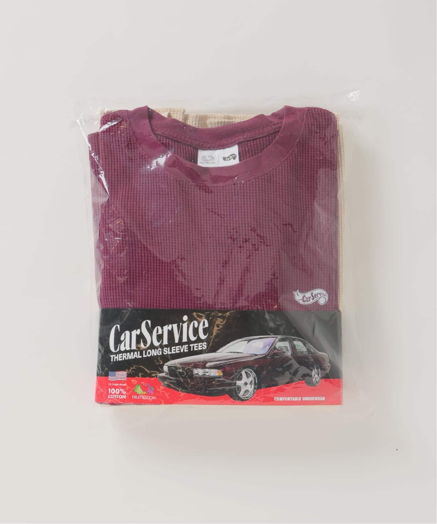 CarService / カーサービス×FRUITOFTHEROOM / 2P THERMAL LS（2枚