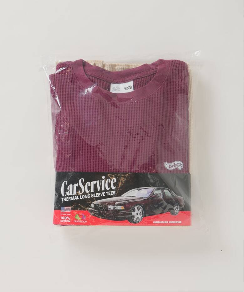 CarService / カーサービス×FRUITOFTHEROOM / 2P THERMAL LS（2枚 