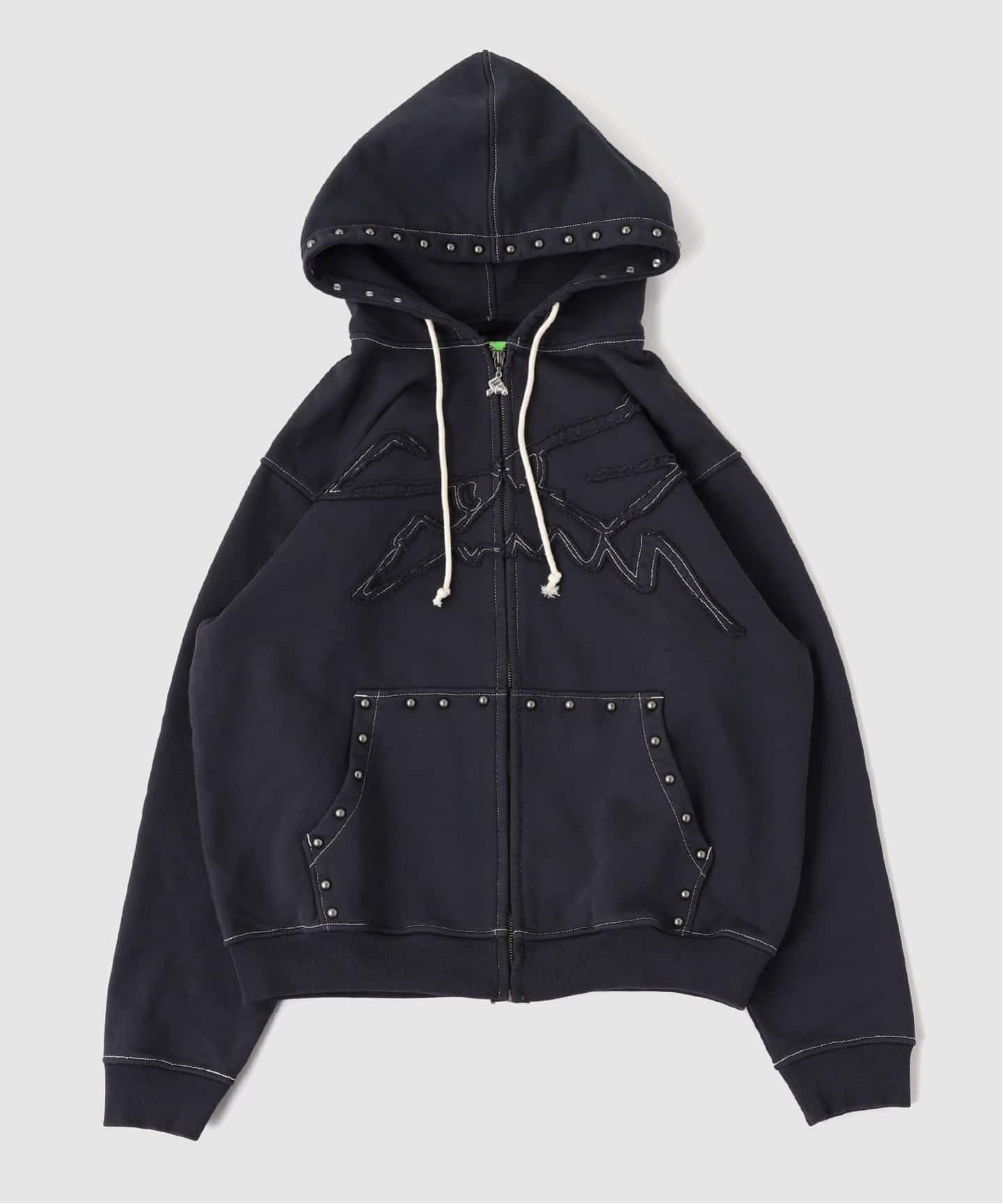 DISCOVERED / ディスカバード Band Tee Dolman Zip Hoodie（パーカー