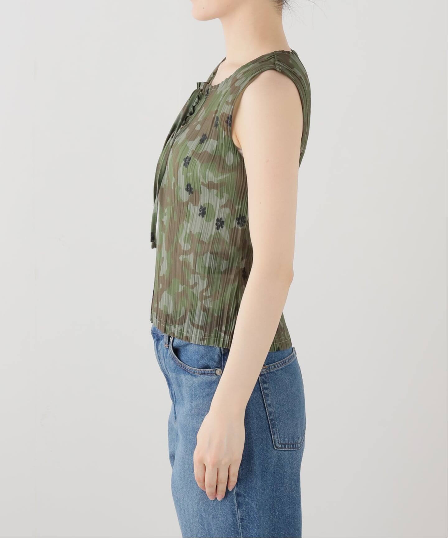 P.A.M. / パークスアンドミニ KALLIMA PLEATED TANK TOP（タンクトップ