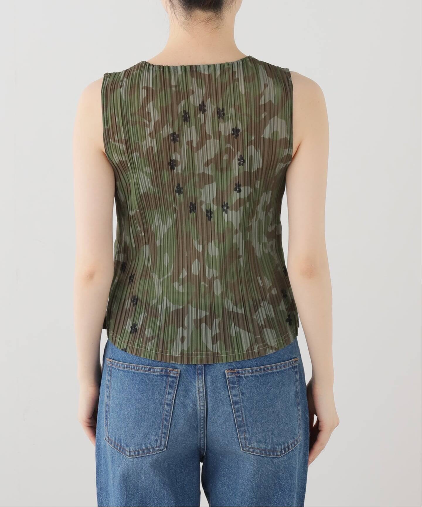 P.A.M. / パークスアンドミニ KALLIMA PLEATED TANK TOP（タンクトップ